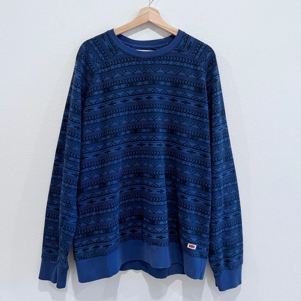 LEVI'S Crewneck Aztec Sweatshirt Size XXL